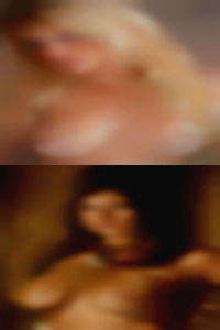 Very dumb naked woman.